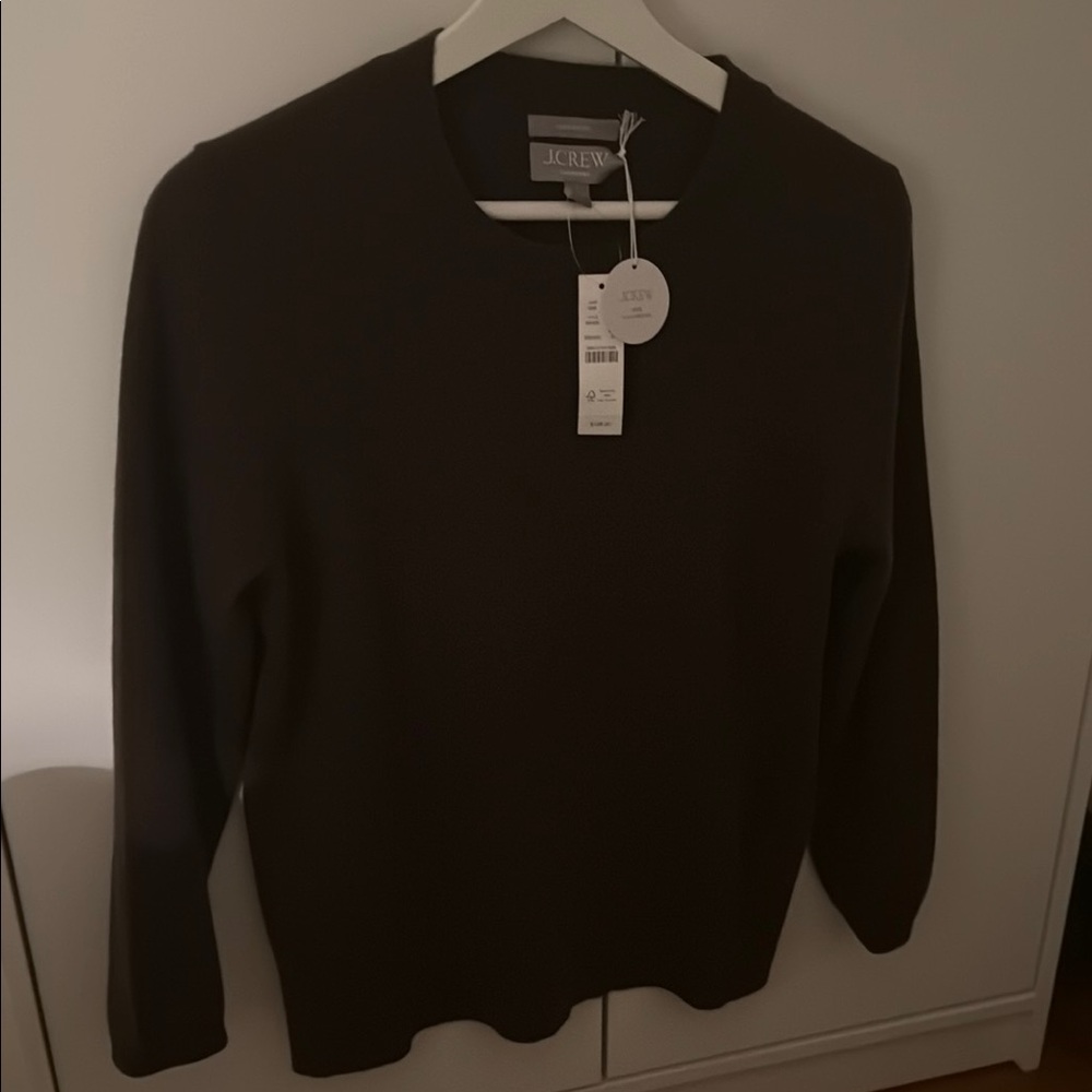 J.Crew Brown Cashmere Sweater